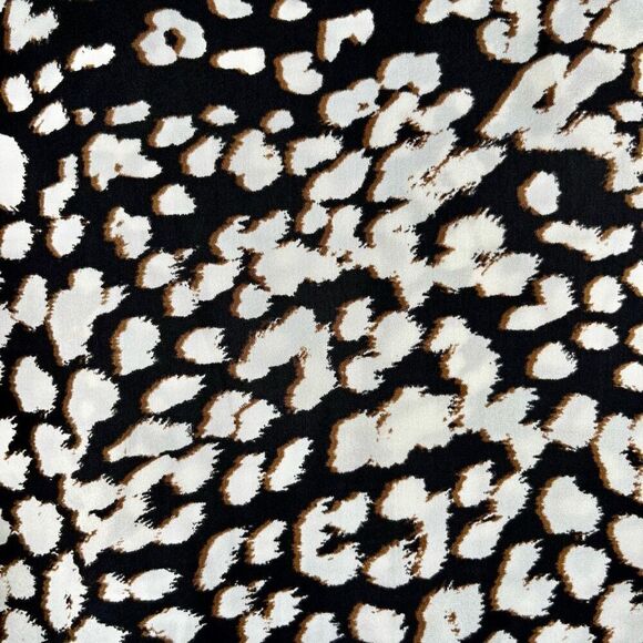 Chico’s Women’s Animal Print Leopard Asymmetrical Blouse 3 XL - Picture 3 of 11